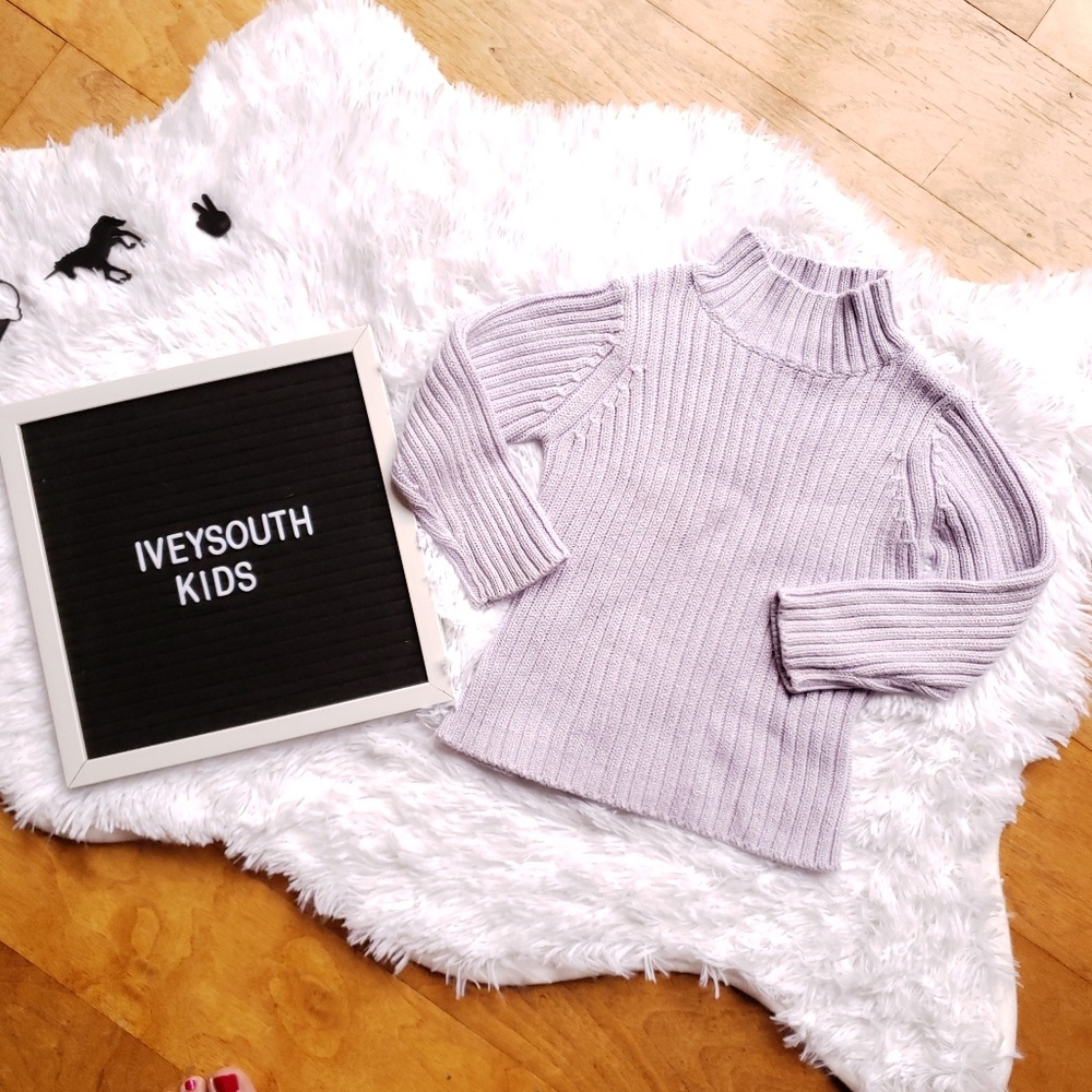 GAP Lavender Shimmer Sweater